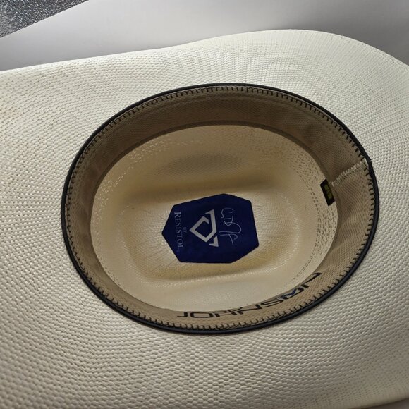 Resistol Straw Cody Johnson Cowboy Hat - Picture 8 of 12